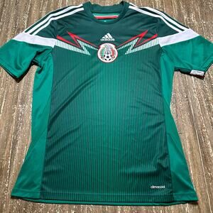 Adidas 2014 Mexico National Soccer Team Home Jersey World Cup Green Size M